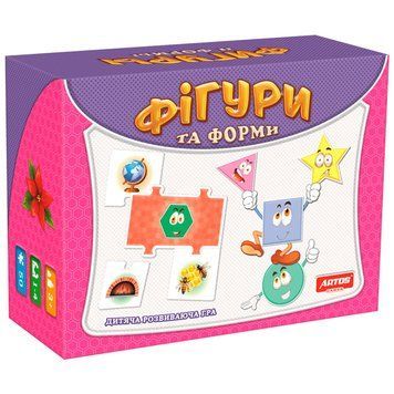 Настільна гра "Фігури та форми" 3+ 20581 фото