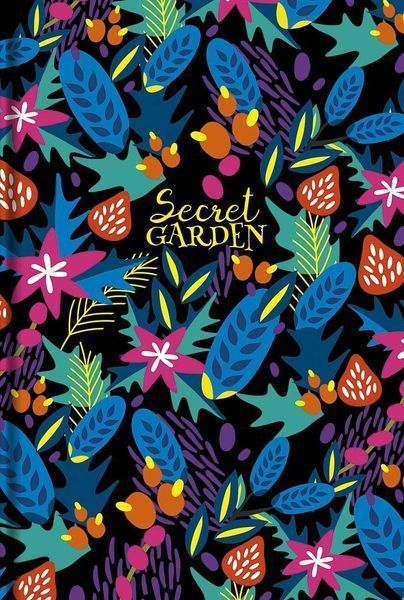 Набір зошитів для записів у клітинку 2 шт. Secret Garden А5 80 арк., Кремовий папір. Зошит MonAmi (софт тач + виб УФ) 7003 4823088233483_1 фото