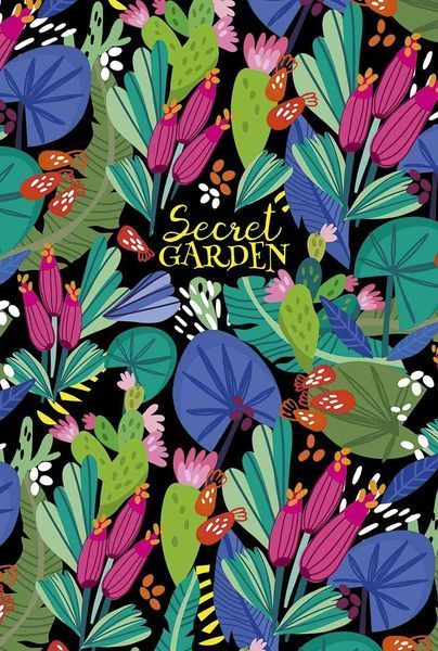 Набір зошитів для записів у клітинку 2 шт. Secret Garden А5 80 арк., Кремовий папір. Зошит MonAmi (софт тач + виб УФ) 7003 4823088233483_1 фото