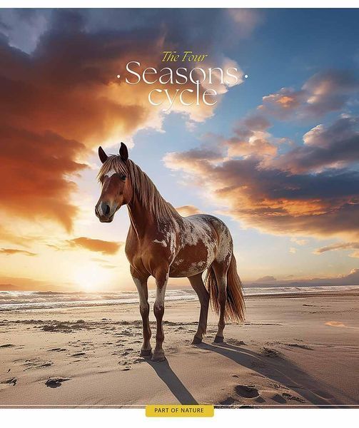 Комплект 5 шт загальних зошитів Four seasons. Зошит Школярик 60 арк. у клітинку 3403 060-3403K 4823088231403 4823088231403_13 фото