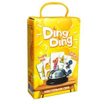 Настільна гра Strateg Ding ding гра українською мово (30324) 4823113807054 30324 фото