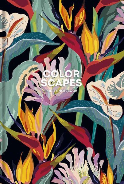 Набір зошитів для записів у лінію 2 шт. Color scapes А5 80 арк., Кремовий папір. Зошит MonAmi (софт тач) 7009 A5-IC-080-7009L 4823088233575 фото