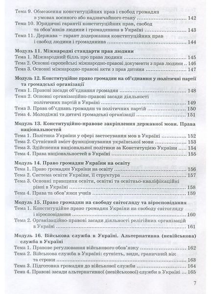 Основи держави і права України. Модульний курс у таблицях і схемах. Брецко Ф., 978-966-634-468-0 9789666344680 фото