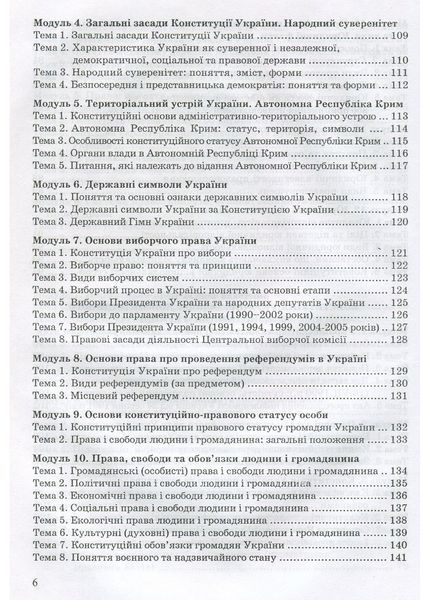 Основи держави і права України. Модульний курс у таблицях і схемах. Брецко Ф., 978-966-634-468-0 9789666344680 фото