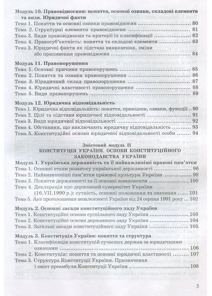 Основи держави і права України. Модульний курс у таблицях і схемах. Брецко Ф., 978-966-634-468-0 9789666344680 фото