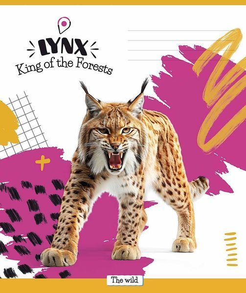 Зошит учнівський, набір 5 шт, King of the Tropics ВД-лак. Зошит Star у лінію 18 арк. 3421 4820006472092 4820006472092_018-3421L фото