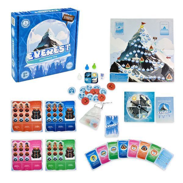 Настільна гра Strateg EVEREST українською мовою (30417) 4823113864996 30417 фото