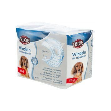 Підгузки Trixie для собак поліестер розмір XS-S 20-28 см 12 шт 4011905236315 4011905236315 фото
