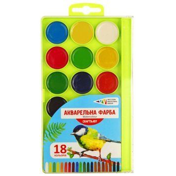 Акварель "Craft & Joy" 18 кол. 312086/Cr 4820072539897 312086/Cr фото