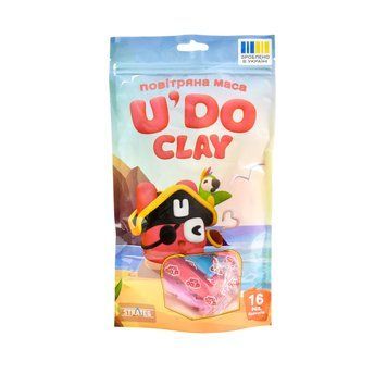 Набір для творчості "U'DO Clay 16 шт". Strateg (30879) 30879 фото