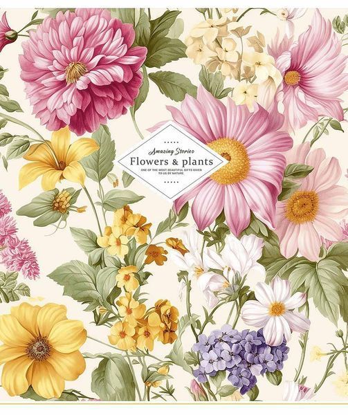 Комплект 5 шт загальних зошитів Flowers & plants. Зошит Школярик 96 арк. у клітинку 3326 096-3326K 4820006471385 4820006471385_18 фото