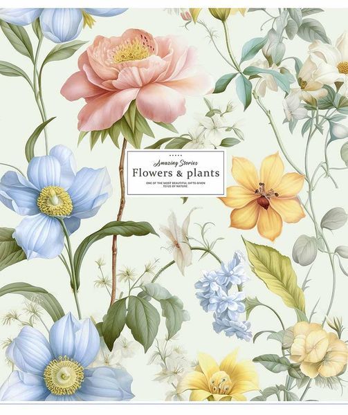 Комплект 5 шт загальних зошитів Flowers & plants. Зошит Школярик 96 арк. у клітинку 3326 096-3326K 4820006471385 4820006471385_18 фото