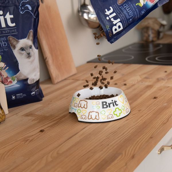 Корм сухий Brit Premium by Nature Cat Sterilized Lamb для стерилізованих котів з ягням 800 г 171855 фото