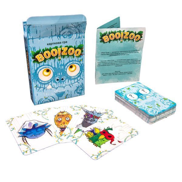 Настільна гра Strateg BOO!ZOO українською мовою (30219) 4823113801748 30219 фото