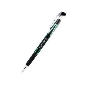 Ручки 12 шт. гелеві Top Tek Gel, зелена UX-133-04 8907430004689 UX-133-04 фото
