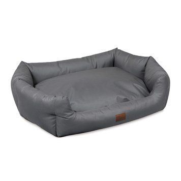 Лежак Pet Fashion Bosphorus 2 для собак сірий 82х65х18 см 4823082444571 4823082444571 фото