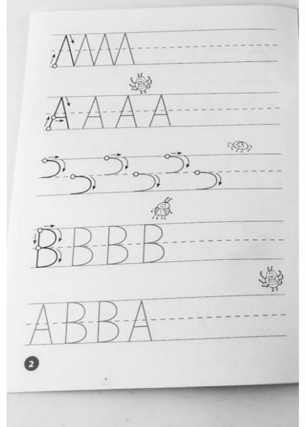 Мої перші прописи. Англійські літери. Частина 1 111848 9786176341567 9786176341567 фото