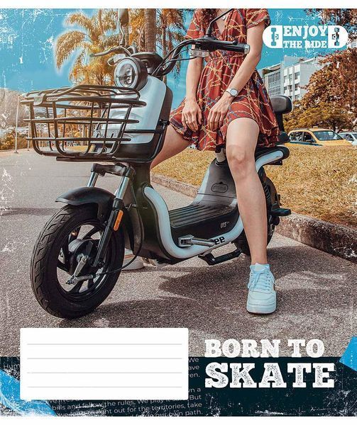 Набір 5 шт, зошит загальний, Enjoy the ride. Зошит Star у клітинку 48 арк. 3317 4820006472160 4820006472160_048-3317K фото