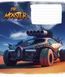 Комплект 5 шт учнівських зошитів Monster cars. Зошит Школярик 12 арк. у косу лінію 3243 012-3243C 4820006473204 4820006470456_1 фото 4