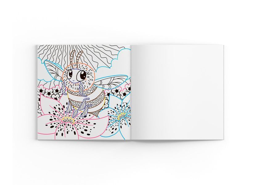 Чарівні розмальовки із секретними візерунками. Комашки (Crystal Book) F00027819 фото