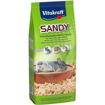 Наповнювач Vitakraft Sandy пісок для декоративних шиншил 1 кг 4008239150103 4008239150103 фото