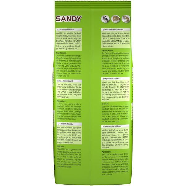 Наповнювач Vitakraft Sandy пісок для декоративних шиншил 1 кг 4008239150103 4008239150103 фото