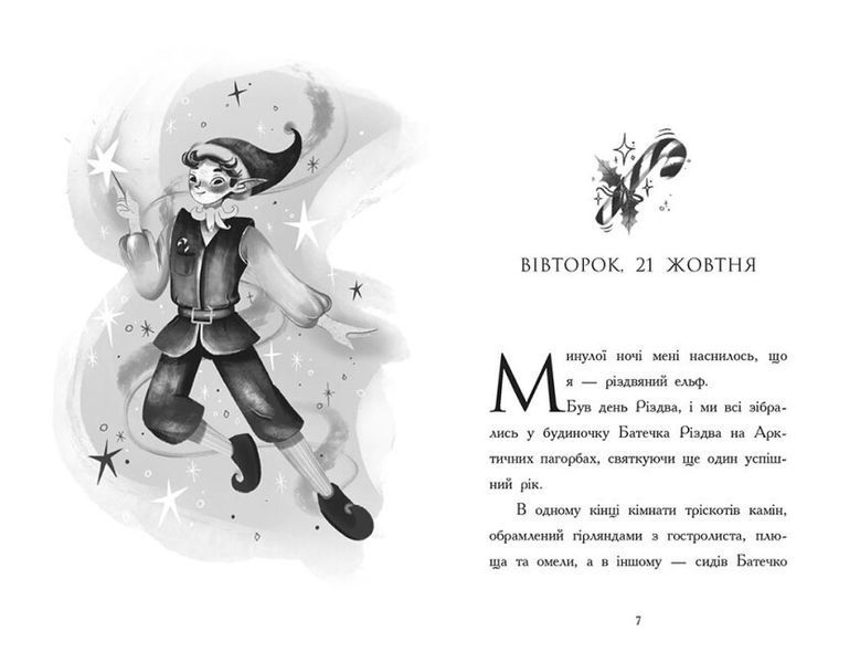 Книга "Щоденник різдвяного ельфа" Тверда Обкладинка Автор Бен Міллер 9786170982803 фото
