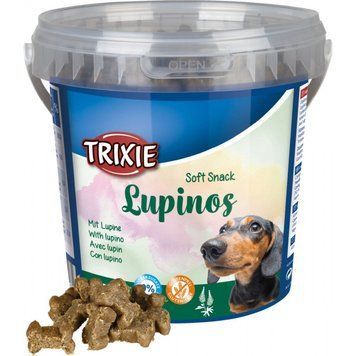 Ласощі Trixie Soft Snack Lupinos для собак м'ясо птиці та люпина відро 500 г 4011905315171 31517***** фото