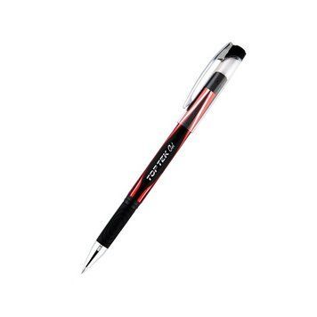 Ручки 12 шт. гелеві Top Tek Gel, червона UX-133-06 8907430004672 UX-133-06 фото