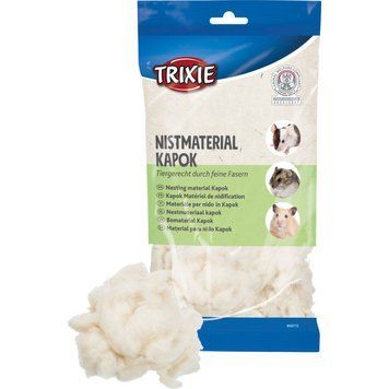 Гніздовий матеріал Trixie для гризунів Капок 40 г кремовий 4011905607139 4011905607139 фото