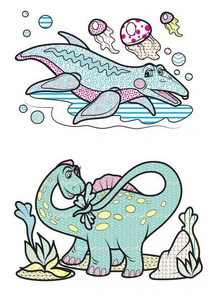 Водні розмальовки. Дино 9789669471345 фото