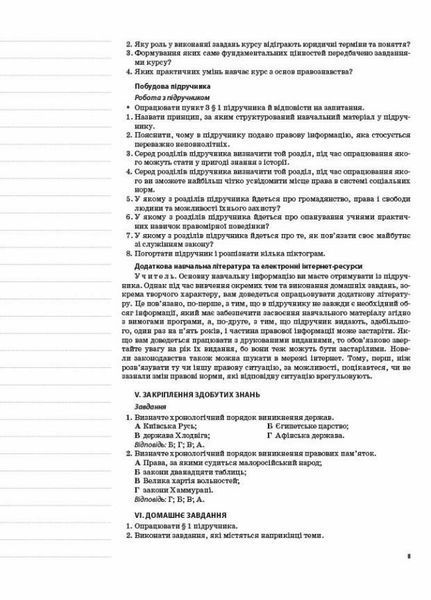 Мій конспект. Основи правознавства. 9 клас. ІПМ038 9786170038883 409488 фото