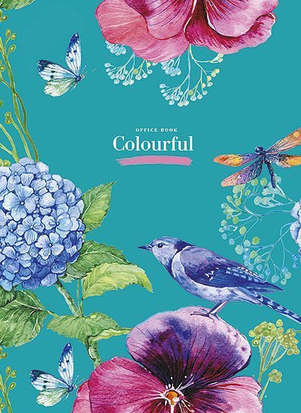 Набір 3 шт, блокнотів для записів Colourful. Блокнот Школярик у клітинку А5 50 арк. 817 A5-GB-050-817K 4823088200393 4823088200393 фото