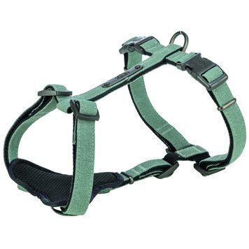 Шлея Trixie CityStyle H-harness для собак бавовна XS&ndash;S 30&ndash;44 см 10 мм світло-зелена 4053032682597 4053032682597 фото