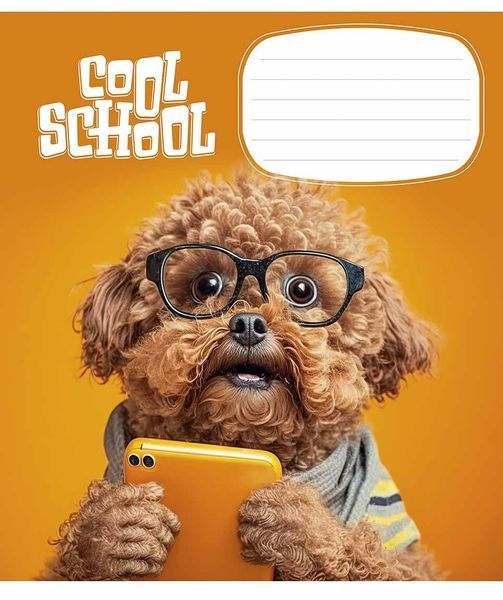 Набір 5 шт, зошит учнівський, Cool School (ВД-лак). Зошит Star у лінію 24арк. 3307 4820006472115 4820006472115_12 фото