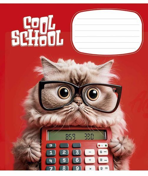 Набір 5 шт, зошит учнівський, Cool School (ВД-лак). Зошит Star у лінію 24арк. 3307 4820006472115 4820006472115_12 фото