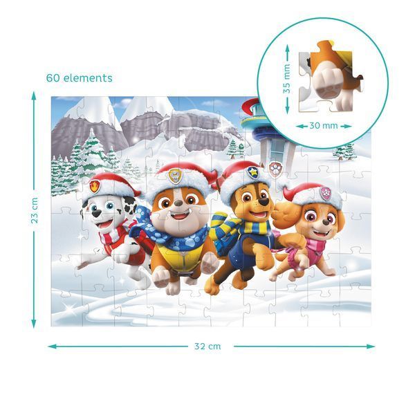 Пазл Dodo "Paw Patrol. Christmas. Святковий настрій" 4+ 200422 фото