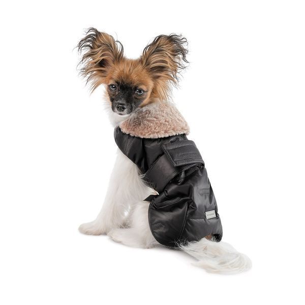 Попона Pet Fashion Ted для собак чорний/сірий L 4823082443208 4823082443208 фото