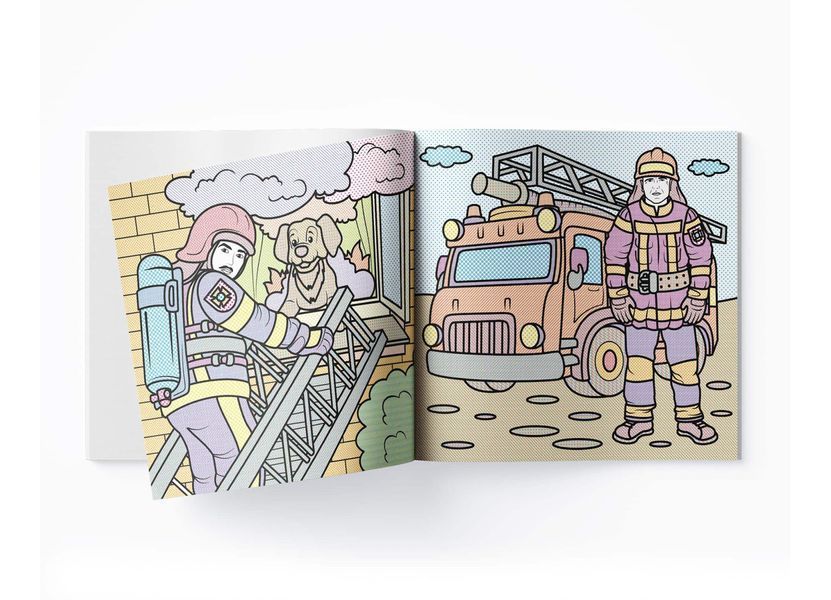 Патріотичні водяні розмальовки. Наші герої (Crystal Book) F00030166 фото