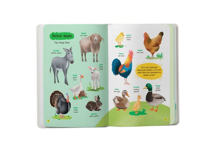 Книга 150 перших слів. Тварини 9786175475553 F00032030 Crystal Book F00032030 фото
