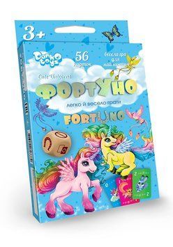 Розвиваюча настільна гра ""ФортУно Cute Unicorns" 3+ DT_UF-04-01U фото
