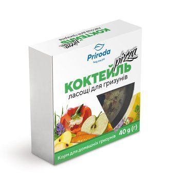 Ласощі Природа Коктейль Піца для гризунів 40 г PR240446 PR240446 фото