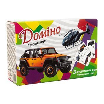 Доміно Strateg Транспорт українською мовою (30765) 4820220561923 30765 фото