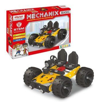 Металевий конструктор розвиваючий MECHANIX BASIC (90 елм./6 моделей) Zephyr 8904136090015 9001 8904136090015 фото