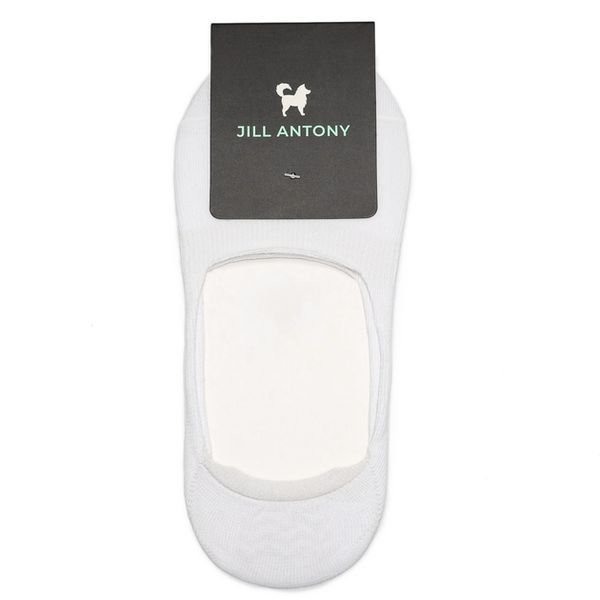 Набір 4 пари безшовних дихаючих слідів з силіконом ORGANIC cotton JILL ANTONY 35-37 women's 31003 фото