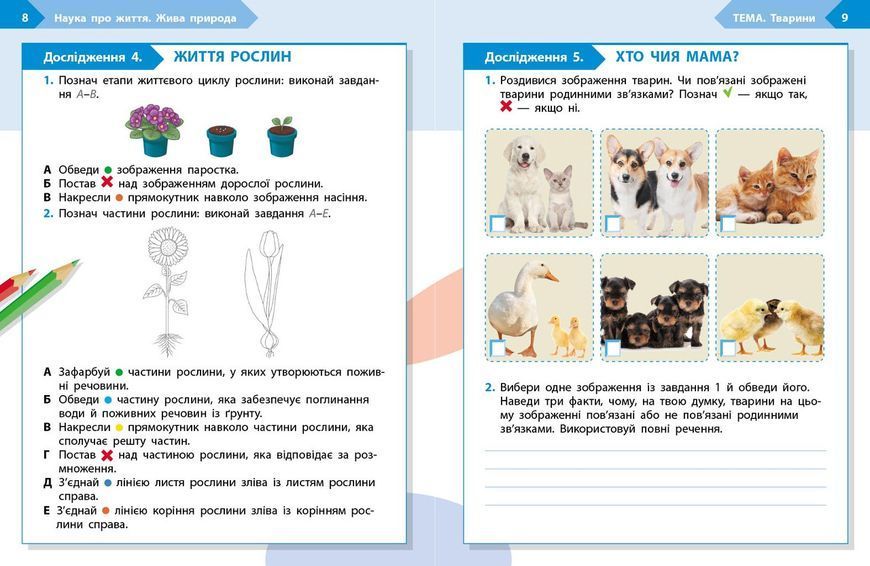 STEM-Старт. 3 клас. Зошит для учня. Наука про життя Ранок Т1920022У 9786170995506 9786170995506 фото