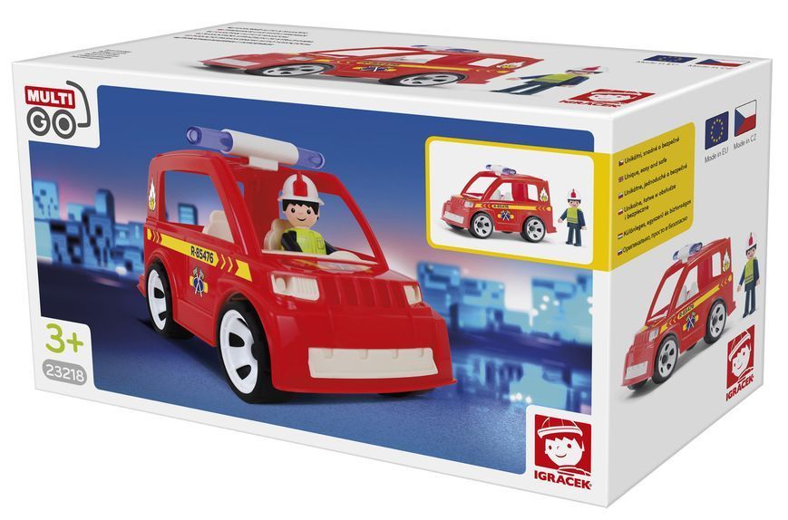 Машина з пожежником EFKO MultiGO (6407159) 8592168232185 8592168232185 фото