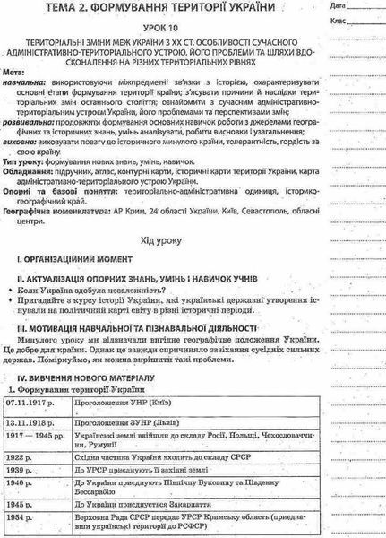 Мій конспект. Географія України. 8 клас ПГМ008 9786170030641 471950 фото