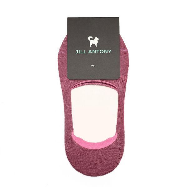 Набір 4 пари безшовних дихаючих слідів з силіконом ORGANIC cotton JILL ANTONY 35-37 women's 31004 фото