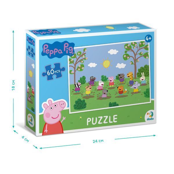 Пазл Dodo "Peppa Pig. Пеппа грає з друзями" 4+ 200333 фото